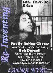 Concert Review: Reinventing Laura Nyro (NYC 12/9/06)