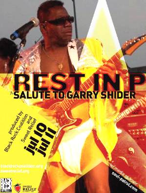 Concert Review: REST IN P - A TRIBUTE TO GARY SHIDER (RIP) - NY/NJ: July 11, 2010:Funkraiser for P-Funk
